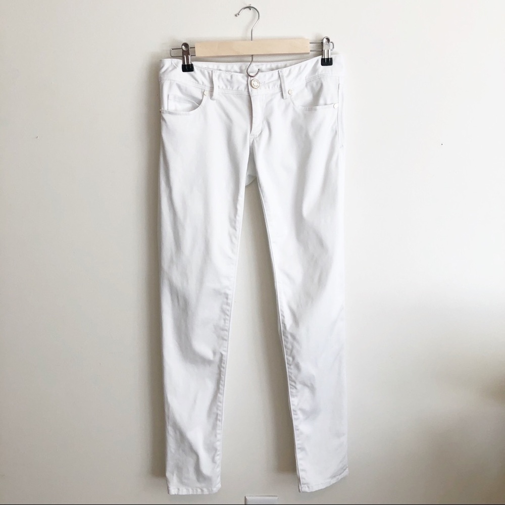 Lily Pulitzer-White Stretchy Jean Pant